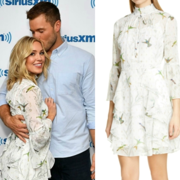 🍒NWT🍒 TED BAKER HUMMINGBIRD DRESS - Picture 4 of 10